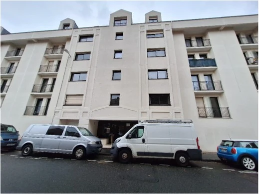 Façade existante de la résidence Erdre B